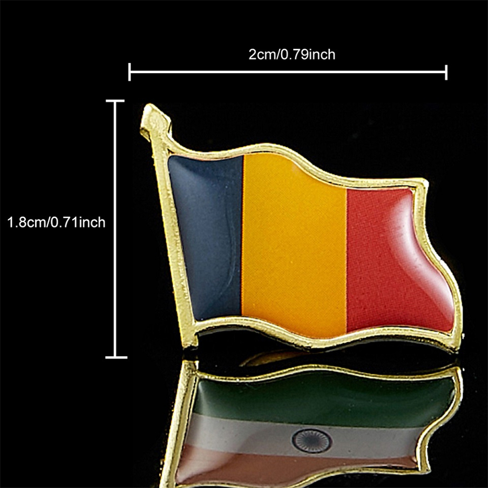 Broche con bandera nacional on - Ethnic Modern Fashion reseña y precio